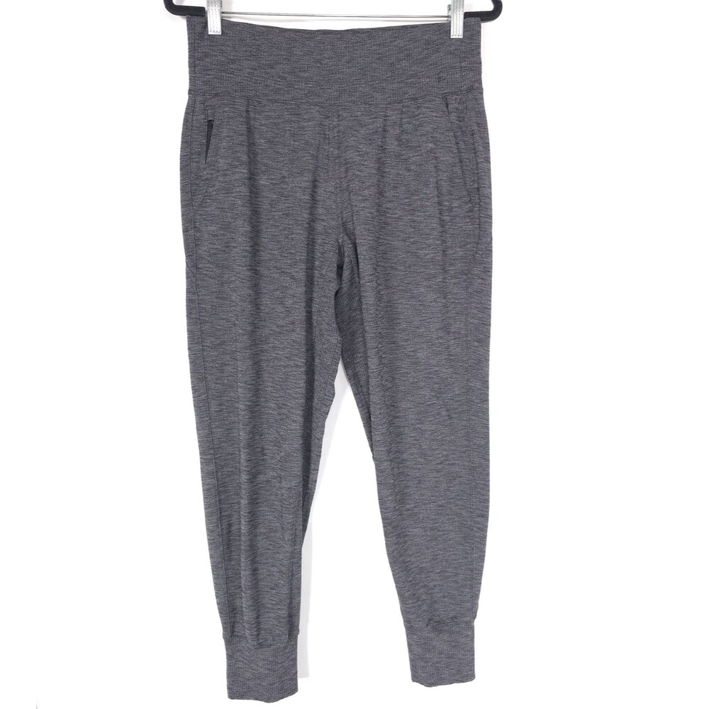 ATHLETA Women's Vince Jogger Pants MEDIUM Gray Stretch Athletic 487667-01
